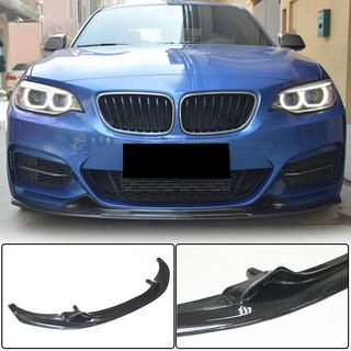 Front bumper lip spoiler V1 (voor F22/F23 M-Sport, carbon) BMW 2-serie F22/F23 2014–2021 foto 1