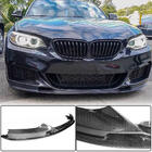 BMW 2-serie F22/F23 2014–2021 Voorbumper lip V2 (voor F22/23 M-Sport, carbon) foto 2