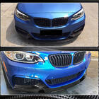 BMW 2-serie F22/F23 2014–2021 Voorbumper lip V3 (voor F22/23 M-Sport, carbon) foto 2