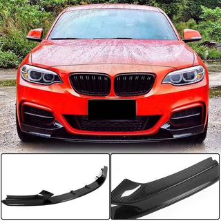 Voorbumper lip V3 (voor F22/23 M-Sport, carbon) BMW 2-serie F22/F23 2014–2021 foto 1