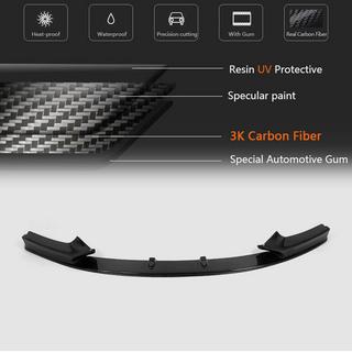 Voorbumper lip V3 (voor F22/23 M-Sport, carbon) BMW 2-serie F22/F23 2014–2021 foto 4