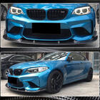 BMW 2-serie F22/F23 2014–2021 Frontbumper lip Lip V6 (voor F87 M2, carbon) foto 4