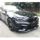 BMW 2-serie F22/F23 2014–2021 Voorbumper lip Lip V5 (voor F87 M2, carbon) foto 2