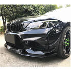 BMW 2-serie F22/F23 2014–2021 Voorbumper lip Lip V5 (voor F87 M2, carbon) foto 3