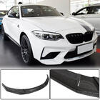 BMW 2-serie F22/F23 2014–2021 Front bumper lip Lip V1 (voor F87 M2 Competition, carbon) foto 1