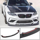 BMW 2-serie F22/F23 2014–2021 Voorbumper lipspoiler Lip V7 (voor F87 M2 Competition, carbon) foto 2
