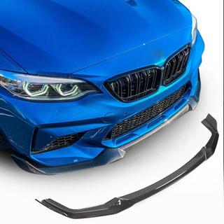 Front bumper lip Lip V3 (voor F87 M2 Competition, carbon) BMW 2-serie F22/F23 2014–2021 foto 1