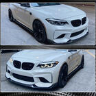 BMW 2-serie F22/F23 2014–2021 Voorbumper lipspoiler Lip V4 (voor F87 M2 Competition, carbon) foto 4
