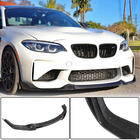 BMW 2-serie F22/F23 2014–2021 Voorbumper lip Lip V4 (voor F87 M2, carbon) foto 1