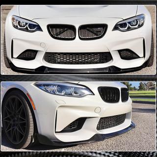 Voorbumper lip Lip V4 (voor F87 M2, carbon) BMW 2-serie F22/F23 2014–2021 foto 4