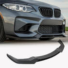 BMW 2-serie F22/F23 2014–2021 Voorbumper lipspoiler Lip V3 (voor F87 M2, carbon) foto 1