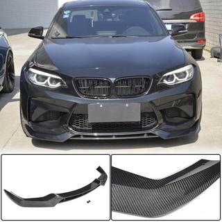 Voorbumper lipspoiler Lip V3 (voor F87 M2, carbon) BMW 2-serie F22/F23 2014–2021 foto 3