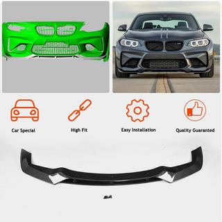 Voorbumper lipspoiler Lip V3 (voor F87 M2, carbon) BMW 2-serie F22/F23 2014–2021 foto 4
