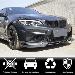 Front bumper lip Lip V2 (voor F87 M2, carbon) BMW 2-serie F22/F23 2014–2021 foto 3