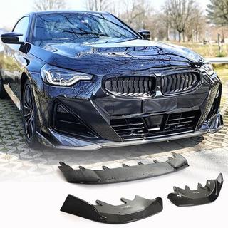 Front bumper lip Lip (voor M-Sport, carbon) BMW 2 Serie G42 2021– foto 1