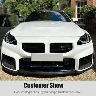 Frontbumper lip Lip V1 (voor G87, carbon) BMW 2 Serie G42 2021– foto 4