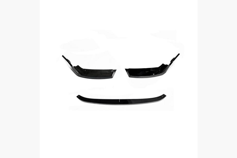 BMW 2 Serie G42 2021– ABS voorbumper lipspoiler V3 (voor G87) Foto 3