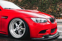 BMW 3-serie E92/E93 2006–2013 Voorbumper lip GT4-Style (voor M3, carbon) foto 4