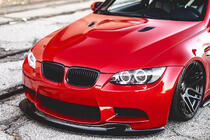 BMW 3-serie E92/E93 2006–2013 Voorbumper lip GT4-Style (voor M3, carbon) foto 5