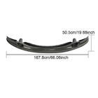 BMW 3-serie E92/E93 2006–2013 Voorbumper lip GT4-Style (voor M3, carbon) foto 6