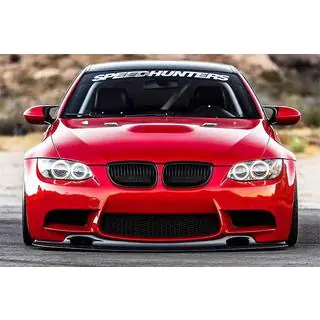 Voorbumper lip GT4-Style (voor M3, carbon) foto 2
