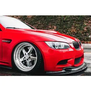 Voorbumper lip GT4-Style (voor M3, carbon) foto 4