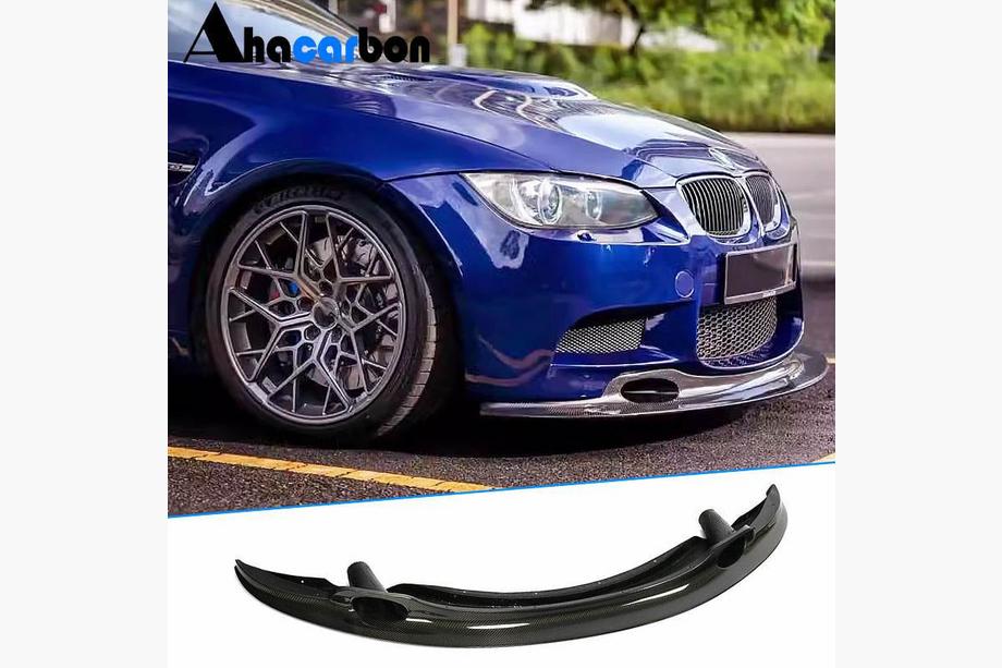 BMW 3-serie E92/E93 2006–2013 Voorbumper lip GT4-Style (voor M3, carbon) Image