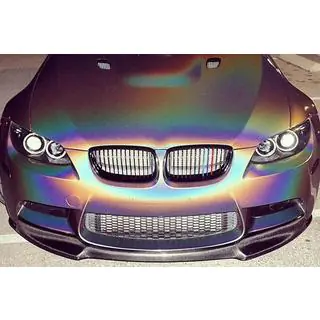 Voorbumper lipspoiler Lip V-Style (voor M3, carbon) foto 2