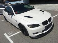 BMW 3-serie E92/E93 2006–2013 Voorbumper lip Lip Hamman-Style V2 (voor M3, carbon) foto 3