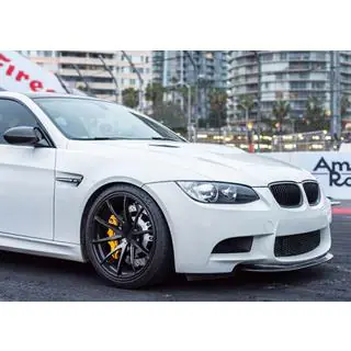 Front bumper lip V6 (voor M3, carbon) foto 3