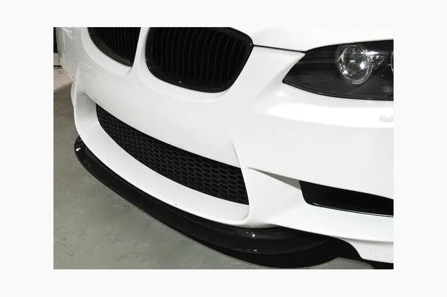BMW 3-serie E92/E93 2006–2013 Front bumper lip V6 (voor M3, carbon) Foto 4