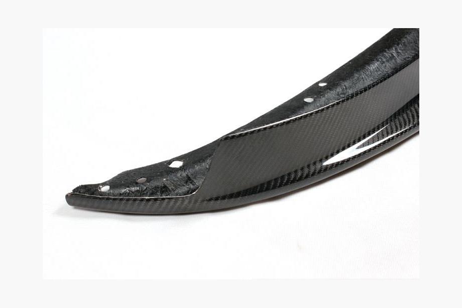 BMW 3-serie E90/E91 2005–2011 Front bumper lip (voor E90 M-Sport 2008-2011, carbon) Foto 8