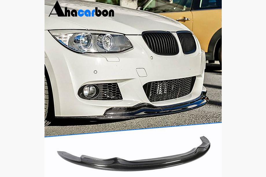 BMW 3-serie E92/E93 2006–2013 Voorbumper lipspoiler RK-Style (voor 2010-2012 M-Sport, carbon) Image