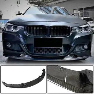 Voorbumper lip Lip Mad-Style (voor F30 M-Sport, carbon) foto 1