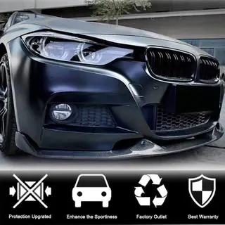 Voorbumper lip Lip Mad-Style (voor F30 M-Sport, carbon) foto 2