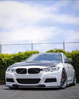 BMW 3 Serie F30/F31 2012–2019 Voorbumper lip Lip V-Style (voor F30 M-Sport, carbon) foto 4