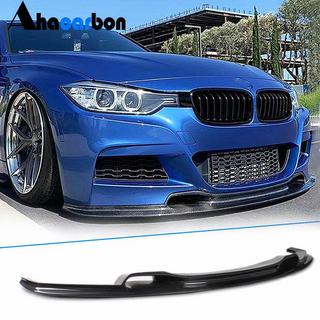 Voorbumper lip Lip V-Style (voor F30 M-Sport, carbon) BMW 3 Serie F30/F31 2012–2019 foto 2
