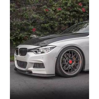 Voorbumper lip Lip V-Style (voor F30 M-Sport, carbon) BMW 3 Serie F30/F31 2012–2019 foto 3