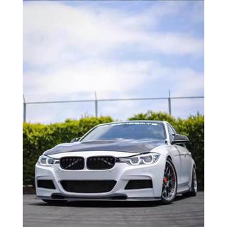 Voorbumper lip Lip V-Style (voor F30 M-Sport, carbon) BMW 3 Serie F30/F31 2012–2019 foto 4