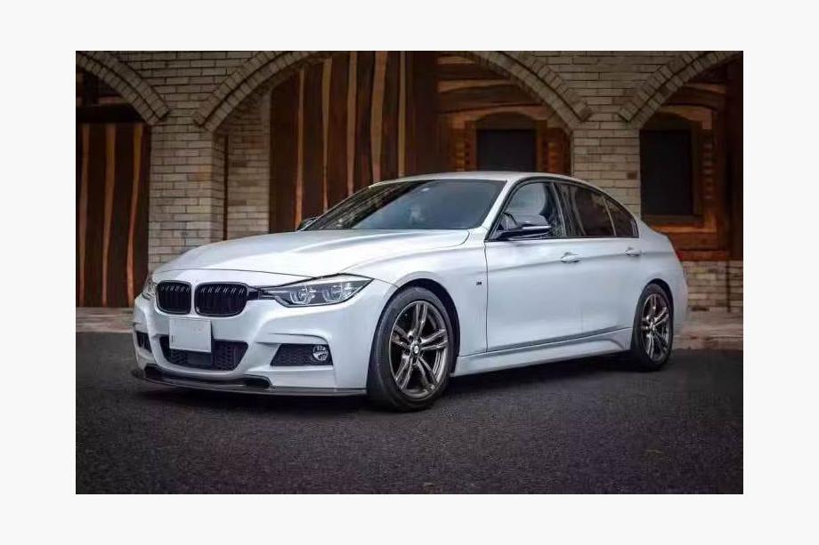BMW 3 Serie F30/F31 2012–2019 Front bumper lip FRP V3 (M-Performance) Foto 6