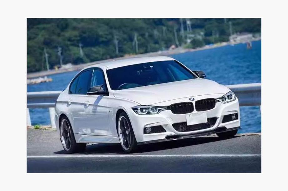 BMW 3 Serie F30/F31 2012–2019 Front bumper lip FRP V3 (M-Performance) Foto 7