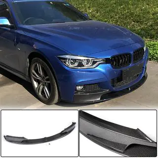 Frontbumper lip MP-Style (voor F30 M-Sport, carbon) foto 1