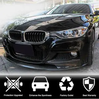 Frontbumper lip MP-Style (voor F30 M-Sport, carbon) foto 2