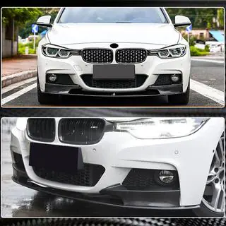 Frontbumper lip MP-Style (voor F30 M-Sport, carbon) foto 4