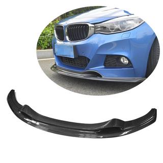 Front bumper lip Lip V-Style (voor M-Sport, carbon) BMW 3-serie F34 2013–2020 foto 1