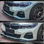 BMW 3 Serie G20/G21 2018– Voorbumperlip Lip SC-Style (voor M-Sport 2018-2022, carbon) foto 4