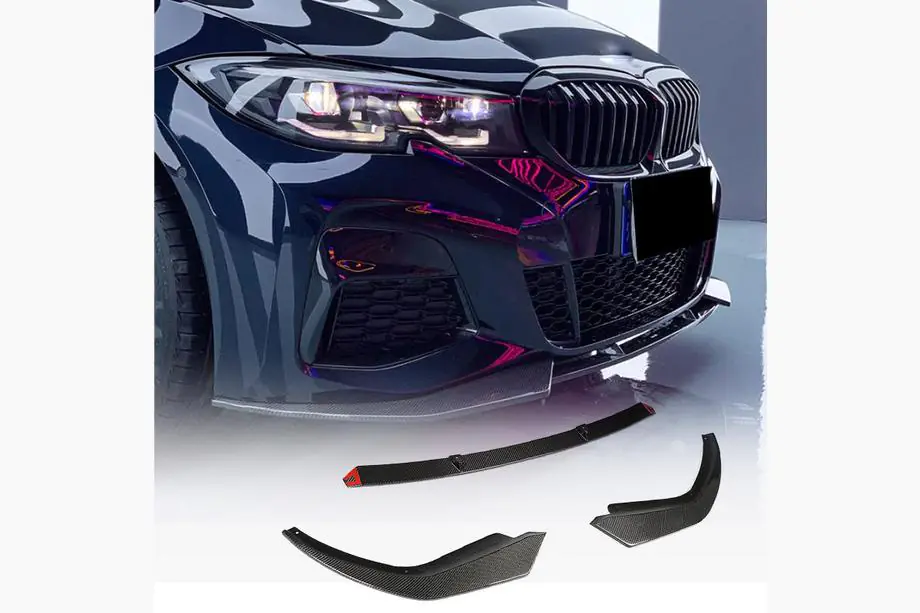 BMW 3 Serie G20/G21 2018– Voorbumperlip Lip SC-Style (voor M-Sport 2018-2022, carbon) Image