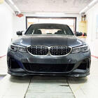 BMW 3 Serie G20/G21 2018– Front bumper lip Lip V3 (voor M-Sport 2018-2022, carbon) foto 1