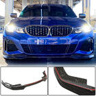 BMW 3 Serie G20/G21 2018– Front bumper lip Lip V3 (voor M-Sport 2018-2022, carbon) foto 5