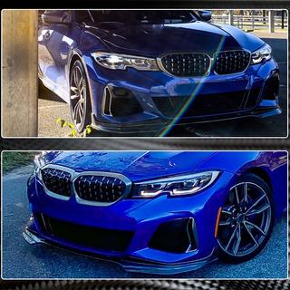 Front bumper lip Lip V3 (voor M-Sport 2018-2022, carbon) BMW 3 Serie G20/G21 2018– foto 4